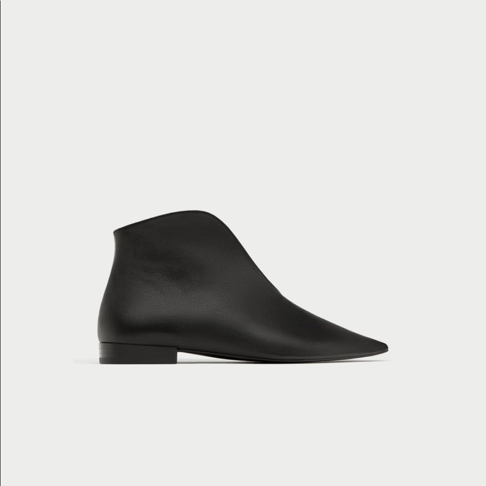 Zara Leather Boots